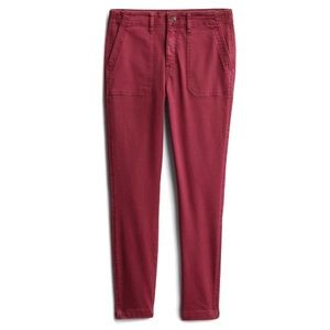 Stitch Fix Studio Blue Sophia Utility Pocket pants - burgundy